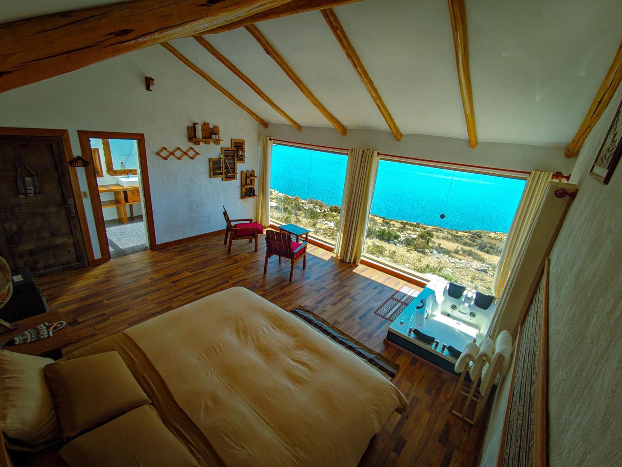 Ecolodge K'Arasirca Comunidad Yumani Extérieur photo