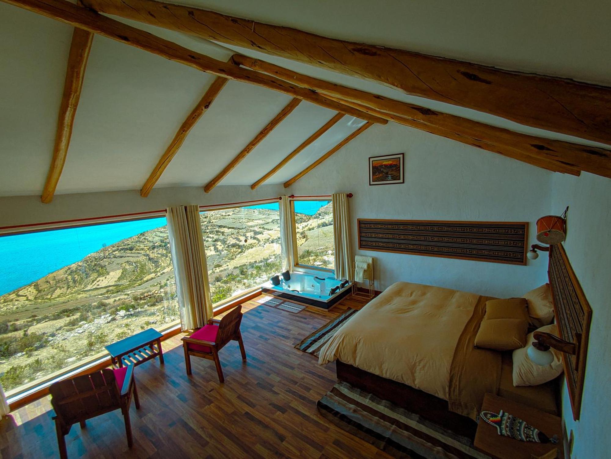 Ecolodge K'Arasirca Comunidad Yumani Extérieur photo